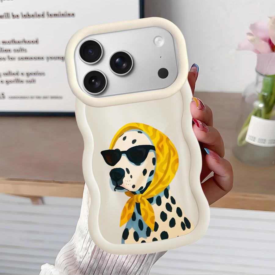Soft Phone Cover Case for iPhone 12 13 15 Plus XR 17 Air 8 11 14 16 Pro Max Cartoon Dog Duck