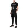 Emporio Armani T-shirt da Uomo con Stampa Lettere Taglio Dritto Girocollo Manica Corta Top Nero 8N1TN51J-PZZ1-0021