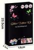 Creative Glitter Tattoo Kit XXL 120 Stencil Stickers