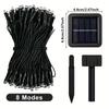 50/100 LEDs Solar Powered Lights IP65 Waterproof 8 Lighting Modes Fairy Lights Suitable For Garden Christmas Wedding Decoration
