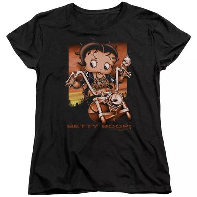Damska koszulka Betty Boop "Sunset Rider"