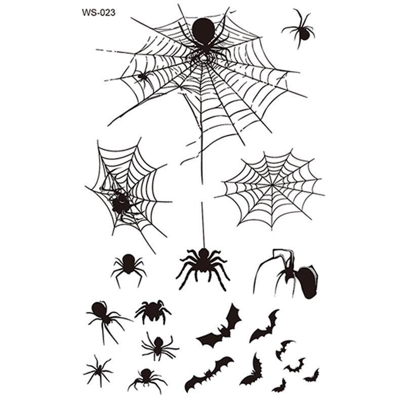 Wasserdichte realistische Halloween Horror Tattoo-Aufkleber