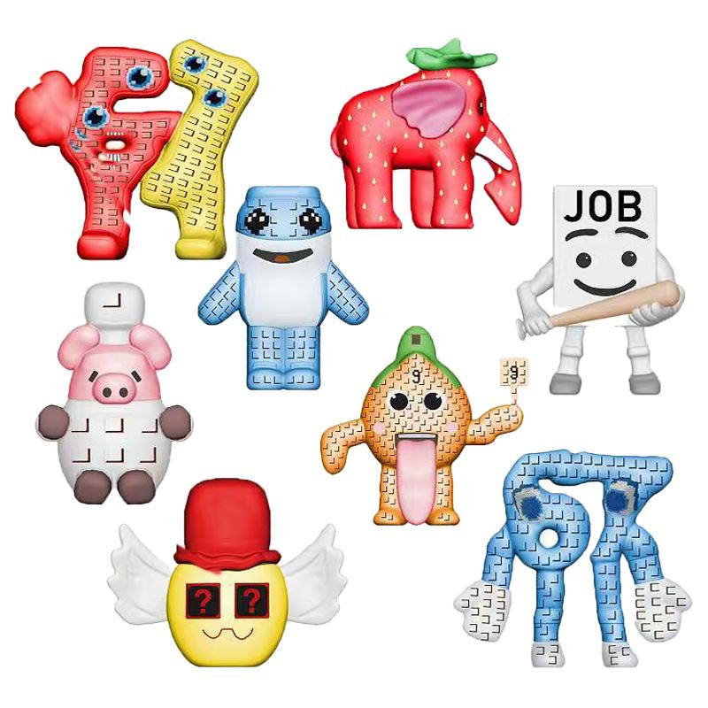 

Steal A Brainrot Blue No. 67 Toy Cute House Dolls Game Surrounding Blue No. 67 Toys for Kids Christmas Gifts