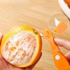 3pcs Orange Peeler Plastic Folding Multifunctional Peeler Grapefruit Lemon Mango Banana Peeling Gadget Kitchen Vegetable Tools