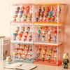 Clear Acrylic Blind Box Showcase Storage Display Stand Toys Dustproof Display Cabinet Toy Doll Anime Figure Organizer