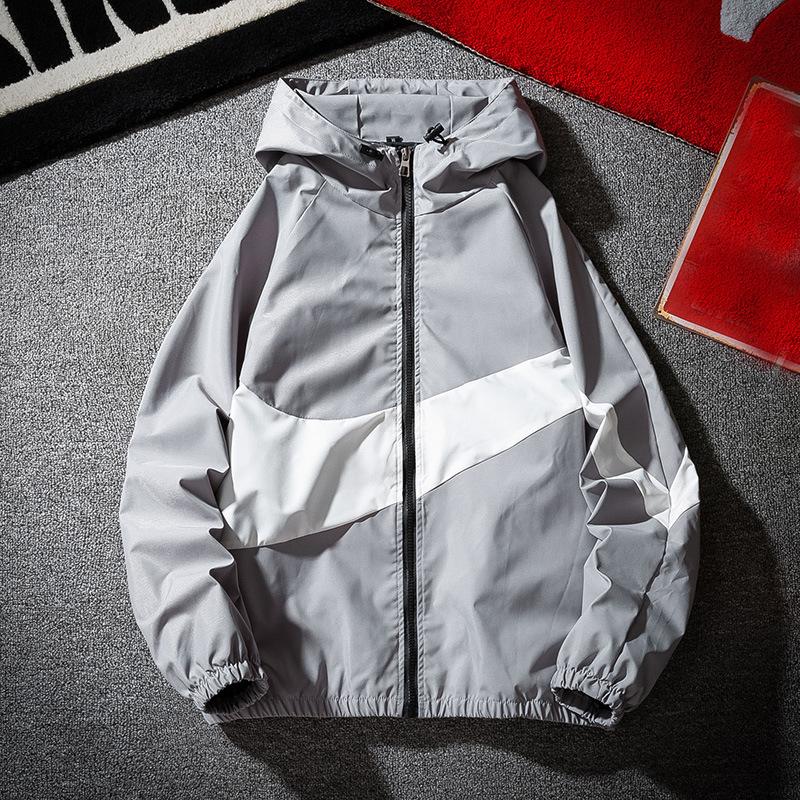 Men's Versatile  Jacket Couple Hooded Jacket Sports Top