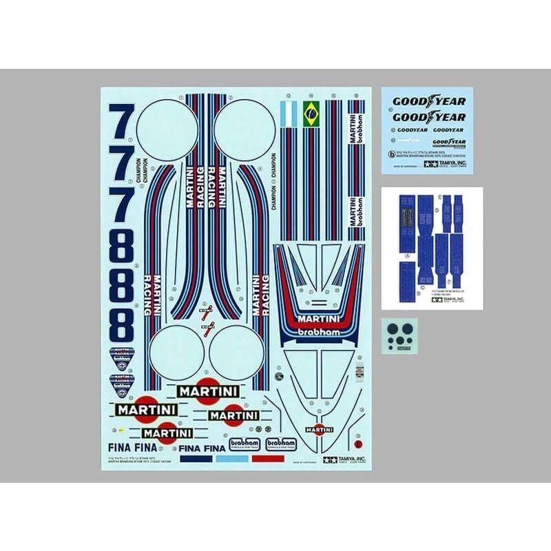Tamiya 1/12 Martini Brabham BT44B 1975 Big Scale No.42