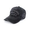 Large Letter Three-Dimensional Embroidered Baseball Cap High-Grade Pure Cotton Cap Washed Retro Coated Baseball Cap