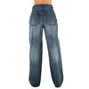 Women's Fashionable Color Pocket Casual Versatile Straight Leg Jeans