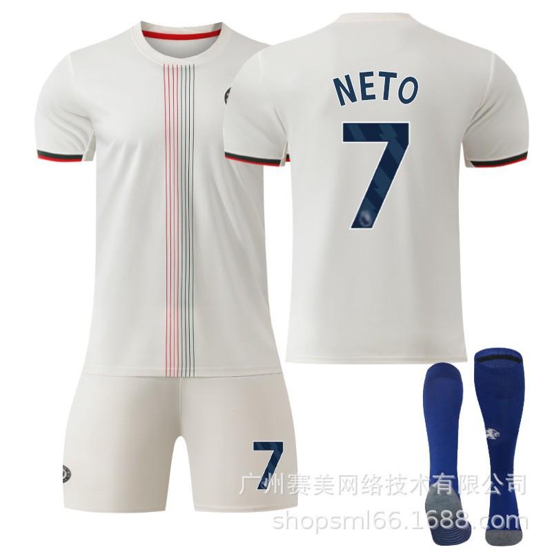 26 Football Uniform No. 10 Palmer Jersey 8 Enzo 24 Chelsea Away Suit Men's 20