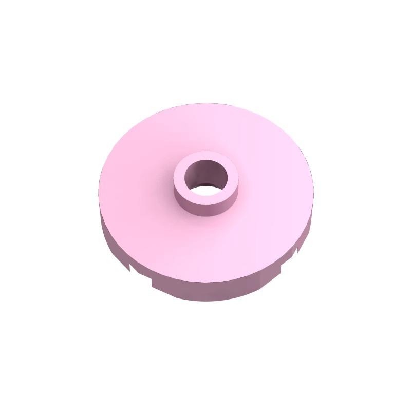 50pcs 18674 Tile Round 2 x 2 with Open Stud Bricks Collections Bulk Modular GBC Toys For Technical MOC Buildings Blocks Compatib