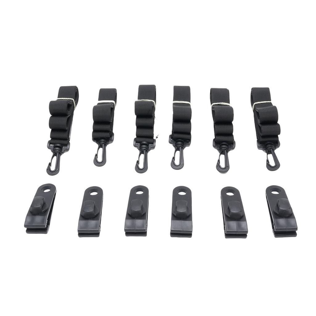 Pool Solar Cover Reel Attachment Kit Inground Swimming Pool Solar Cover Straps Clamps Solar Blanket Straps Kit With 6