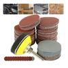 100Pcs 1inch 25mm Sanding Discs Pad Kits Abrasive Polishing Pad For Rotary