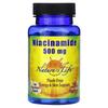 Nature's Life, Niacinamid, 500 mg, 100 vegetabiliska tabletter