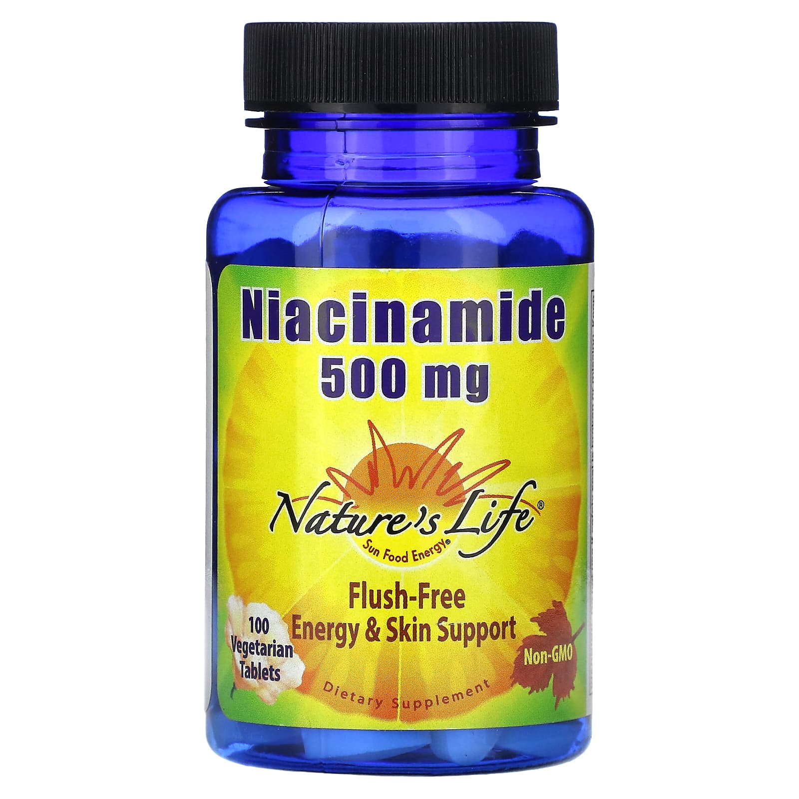 

Nature s Life, Niacinamide, 500 mg, 100 Veggie Tablets