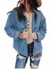 2026 New Women's Corduroy Shirt Jacket Cardigan, Solid Color Button Front Open Coat for Autumn Winter Casual Wear S-3XL