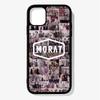 M-Morat Band Phone Case Wireless Charging PC+TPU For IPhone 11 12 13 14 15 16 17 Pro Max Plus Case