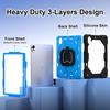 Silicone+PC Tablet Cases for 12'' Huawei MatePad 12 X 12X Air 2025 2024 Case W20 W30 W10 Cover Portable Rotate Stand Shell