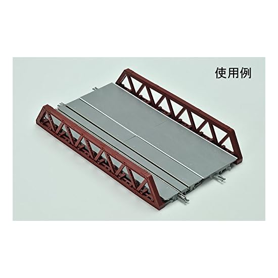 TOMIX N Gauge Pony Truss Bridge F Red 3250 Model Train Supplies