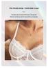 Sexy European & American Lace Underwire Diamond Crop Top - Slim Fit, See-through Vest for Women in White.