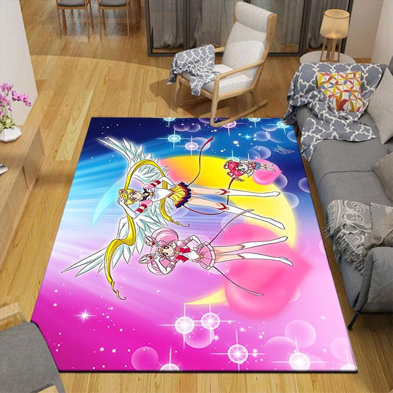 1Pc Moonlit Guardian Power Rug, Office Carpet Indoor Outdoor Doormat, Non-Slip, Comfortable, Living, Christmas Halloween, Xmas Gift Y1212