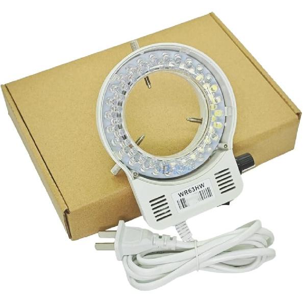 Microscope LED Ring Light Illuminator Stereo Microscope Adjustable Stereo Zoom Camera Light 32LED (White)