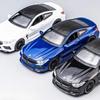 1:32 Scale M8 Model Toy Miniature Supercars Alloy Diecast Sports Cars Sound Light Doors Opened Pull Back Ornament for Kids Gifts
