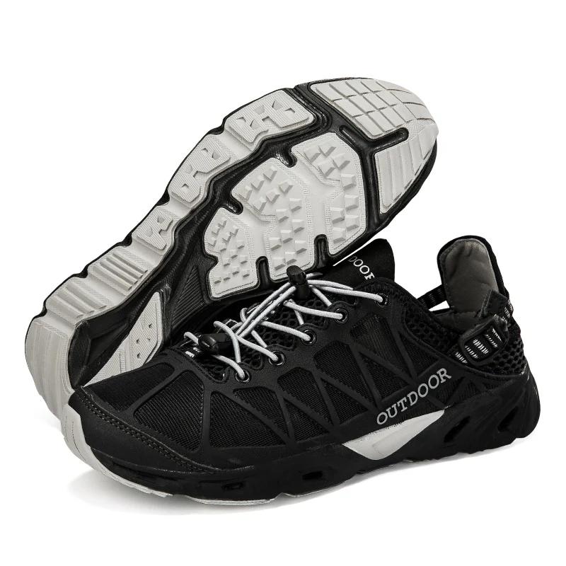 Spring Summer Professional Outdoor Sports Shoes for Men Women Mesh Breathable Hiking Sneakers Men Lightweight Women Travel Shoes