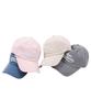WHEN YOU MOVE Pigment Tail Logo Ball Cap Denim Pink