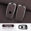 Key Case Cover for BMW 3, 5, 6, 7 Series & X1, X3, X4, X5, X6: Protective Shell with Buckle