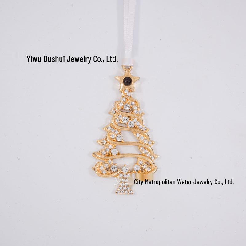 Multilingual 'I Love You' Christmas Tree Ornament with Custom Color Picture Pendant