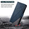 Coque de protection - BOOLING - Samsung Galaxy A25 5G - Effet Cuir - Antichoc - Bleu Marine