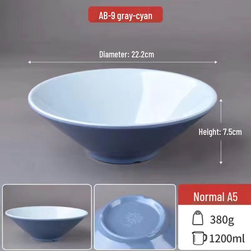 Commercial Melamine Ramen Soup Bowl