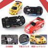 Plastic Stunt Car, Mini Tin Can RC Car, Kids' Radio Control, Battery-Operated Mini RC Car with LED Lights, Off-Road Micro Racing Car with Obstacles, D