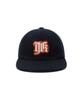 ISTKUNST Ik Blackletter Wool Cap_Navy(Ik2Dfmab26A)