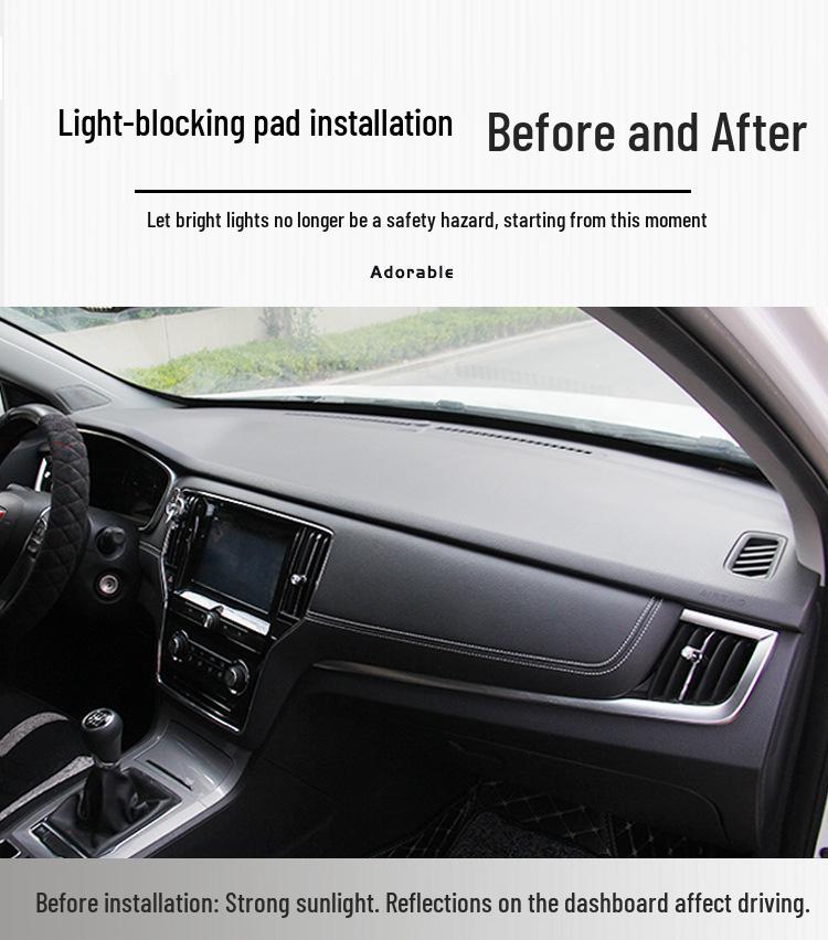 Changan Qiyuan A05 Dashboard Sun Shade Pad for Interior Modification and Protection