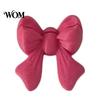 Soft Color Bow Decor Photo Stand, 3D Printed Mini Decorative Rack, Holder Handicraft Display Rack for DIY Crafts Gift Box Packaging Dollhouse