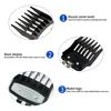 2Pcs Professional Hair Cutting Guide Comb Clipper Limit Comb Trimmer Cutting Styling Tools Attachment Compatible 1.5mm 4.5mm