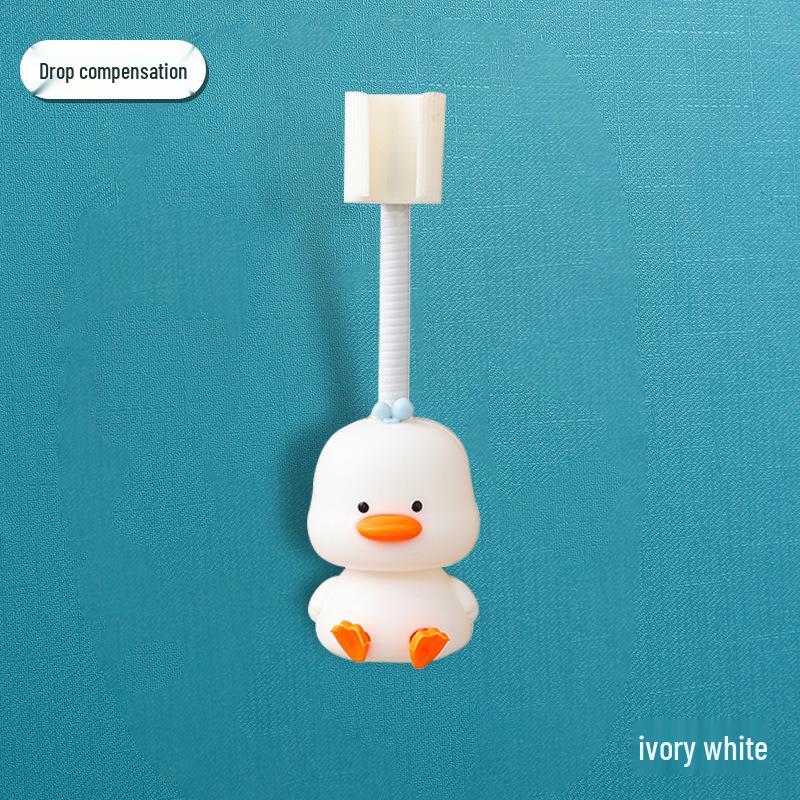 No-Drill Suction Cup Shower Head Holder with Movable Silicone Base