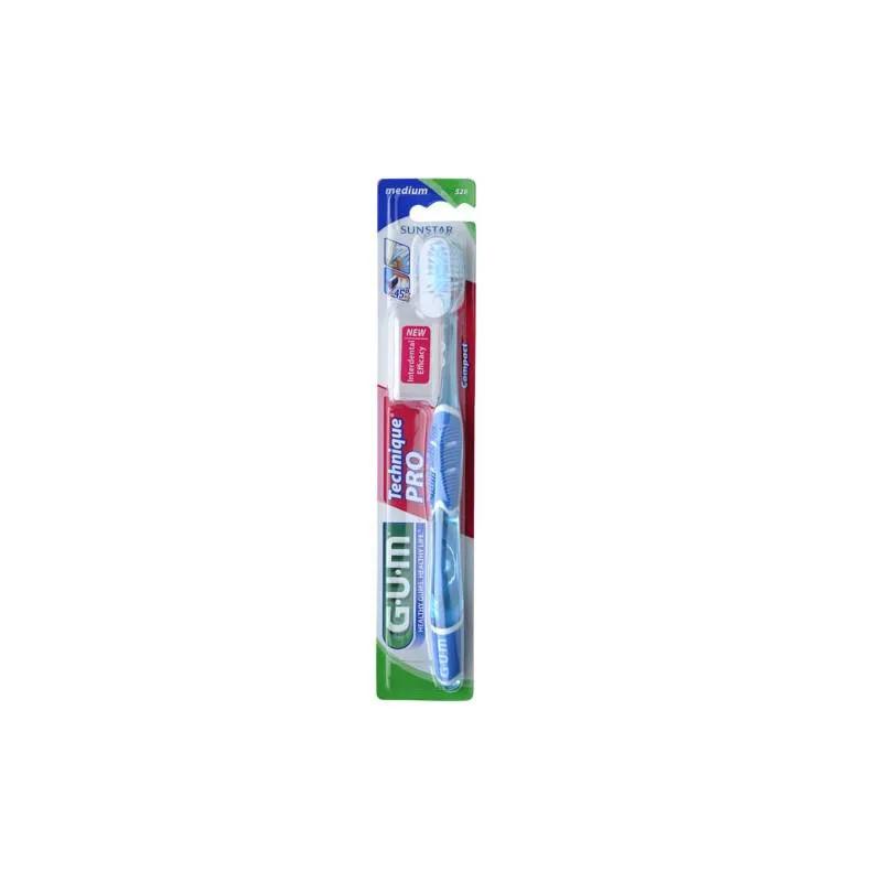 Компактная зубная щетка Sunstar Gum Medium Technique Pro