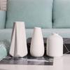 Small White Vase Ceramic Flower Vase Modern Flowerpot Table Centerpieces for Living Room Wedding/Dinner Table/Party Decoration