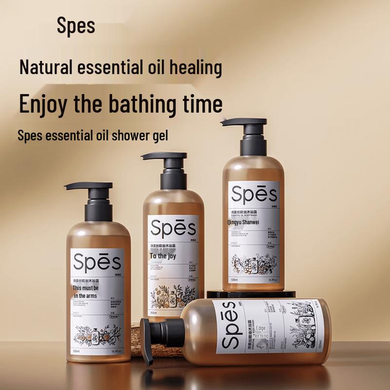 Spes Collagen Peptide Essential Oil Body Wash (Night Rose)