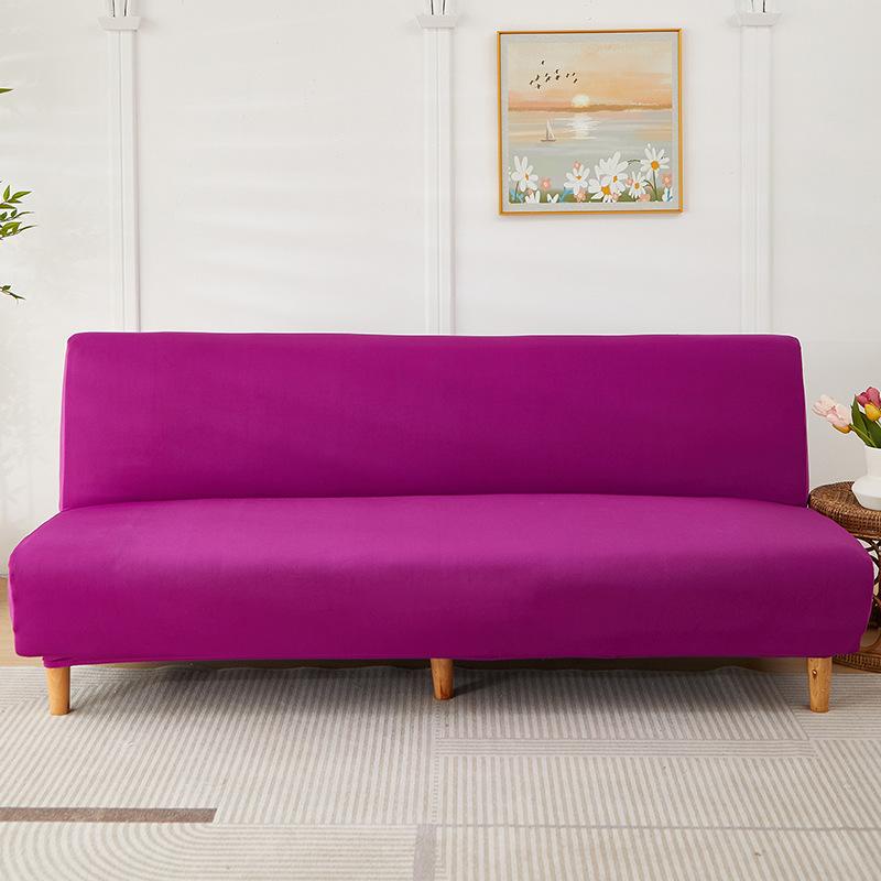 Breathable Sofa Bed Cover Without Armrestastic Couch Bed Cover Washable Anti Scratch Sofa Protector For Cat For Living Room