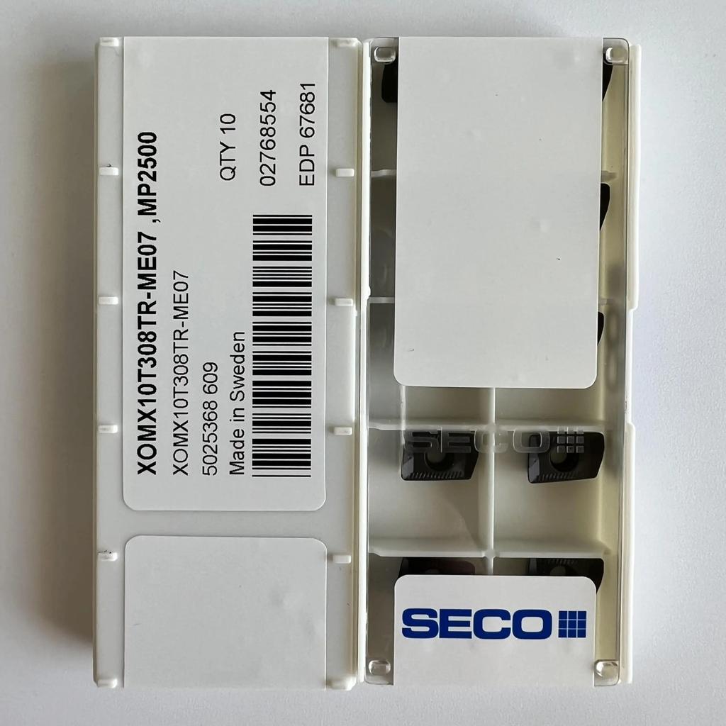 SECO / XOMX10T308TR-ME07, MP2500 /Original genuine CNC alloy blade 10 PCS