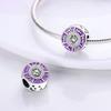 Original 925 Sterling Silver Charms Bead Birthday Month Heart Birthstone Angel Pendant Fit Original Bracelet For Women DIY Gift