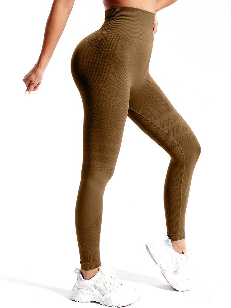 Hot-Selling Seamless High-Waist Yoga Pants for Hip-Lifting and Tummy-Tightening