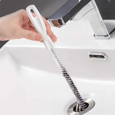 Kartáč na bagrování potrubí Koupelna na vlasy Kanalizační dřez Čištění štětce Čistič odtoku Flexibilní čistič Nástroj na odstraňování ucpané zátky