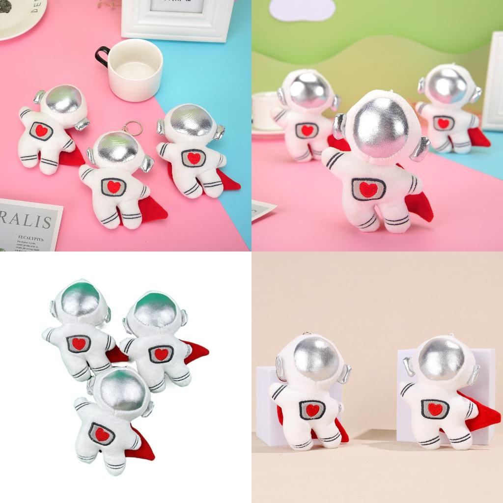 Cute Astronaut Plush Keychain Adorable Backpack Pendant For Kids Wholesale Night Market Suppliers