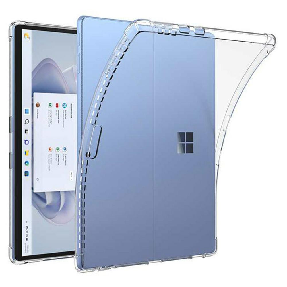 Etui na tablet dla Microsoft Surface Pro 11/10/9/8 Odporne na wstrząsy Cztery rogi Przezroczyste Etui TPU