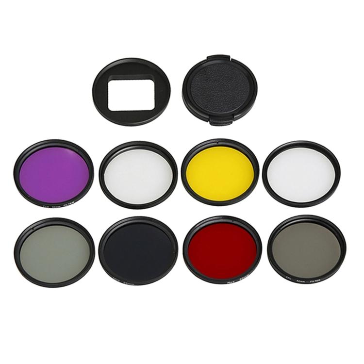 Sport Action Camera 52mm Lens Filter For GoPro HERO5